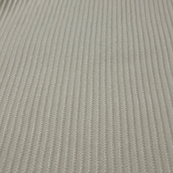 Halston Heritage Cream Ribbed Knit Tank Top Sleeveless Shell XL EUC - Picture 8 of 9